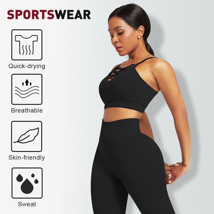 3 Pieces Women's Yoga Fitness  - Fitness & Nutrition Lab Zapopan ulasan dan harga