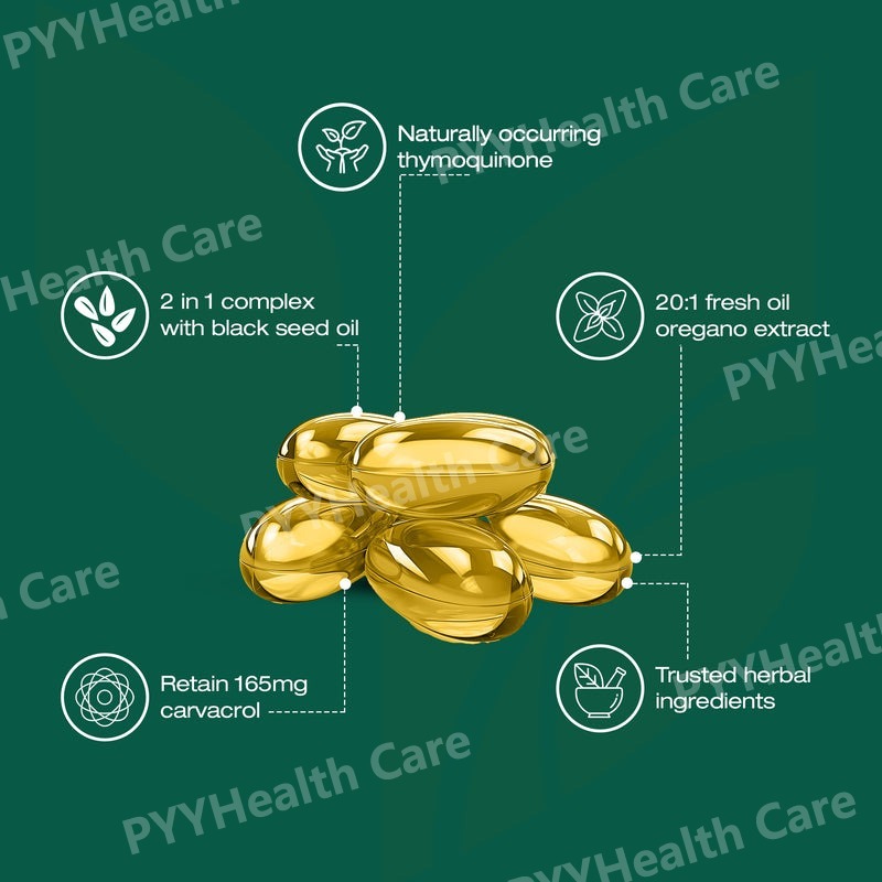 Oregano Oil with Black Seed Oi - Black Seed Oil Capsule ulasan dan harga