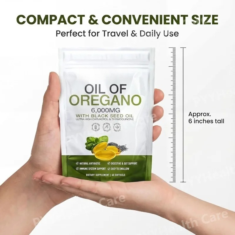 Oregano Oil with Black Seed Oi - Black Seed Oil Capsule ulasan dan harga