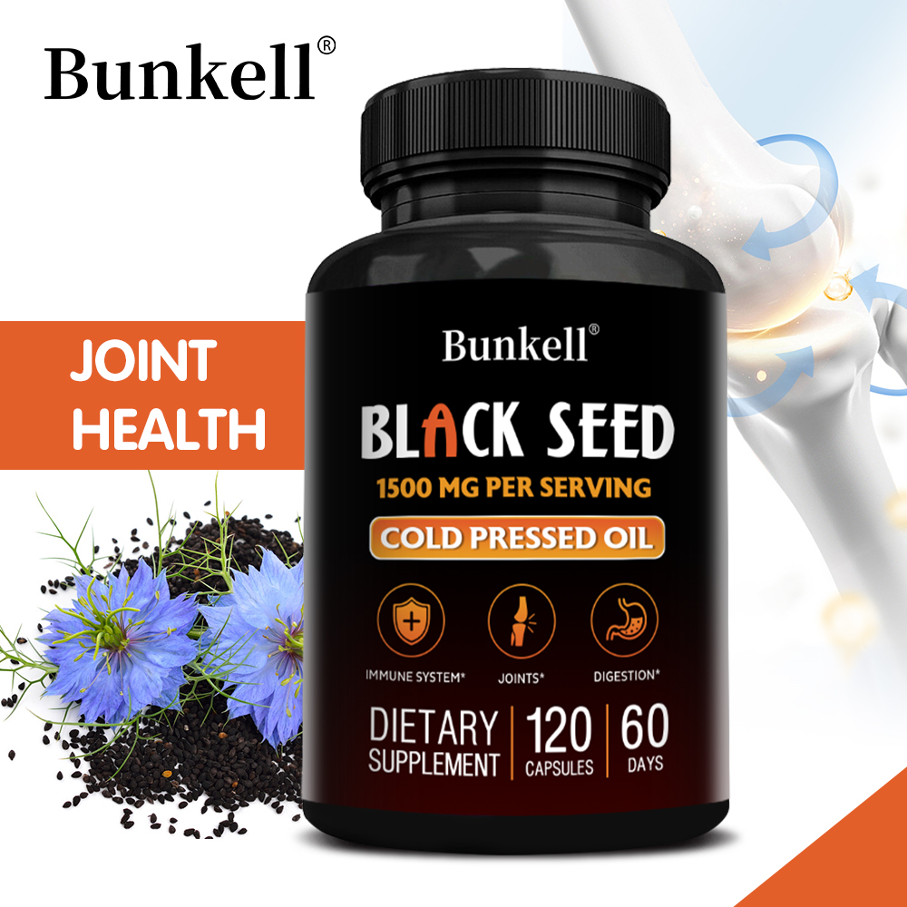 Black Seed Oil Capsules 1500mg - Black Seed Oil Capsule ulasan dan harga