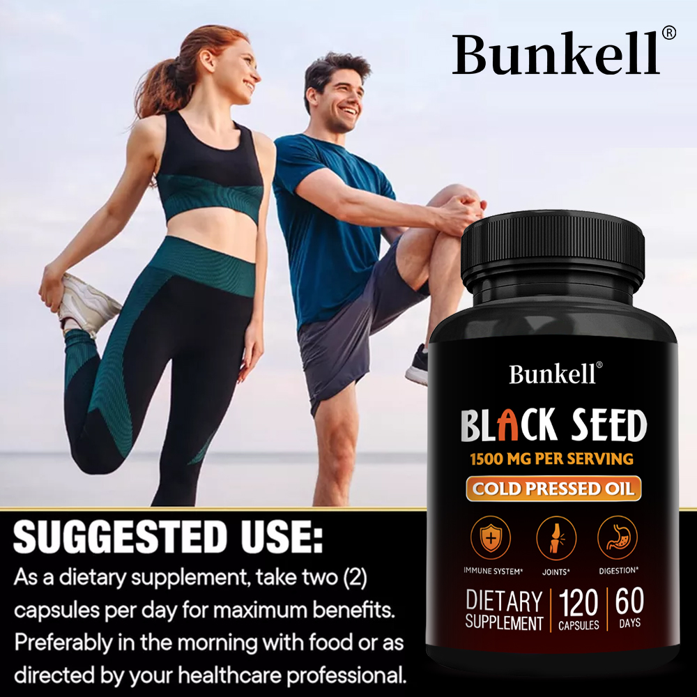 Black Seed Oil Capsules 1500mg - Black Seed Oil Capsule ulasan dan harga