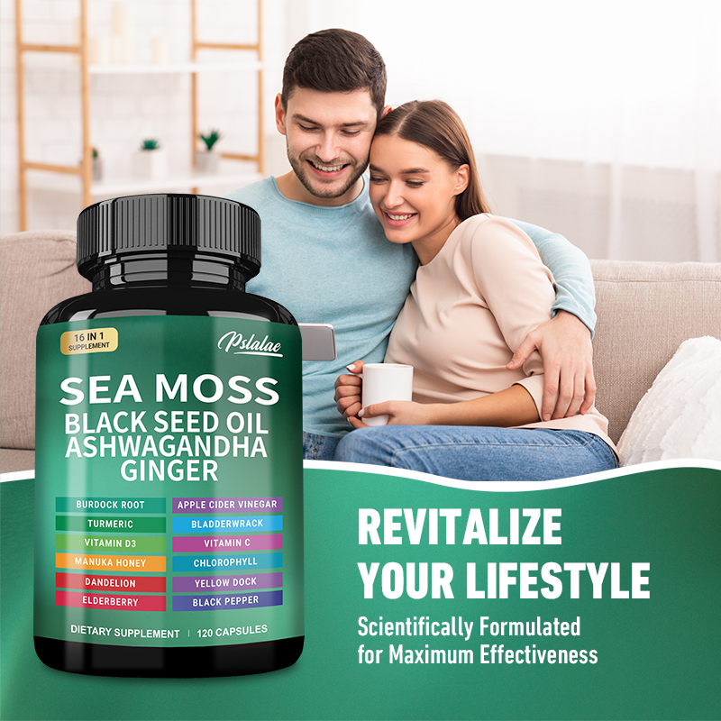 Sea Moss | Black Seed Oil | As - Black Seed Oil Capsule ulasan dan harga