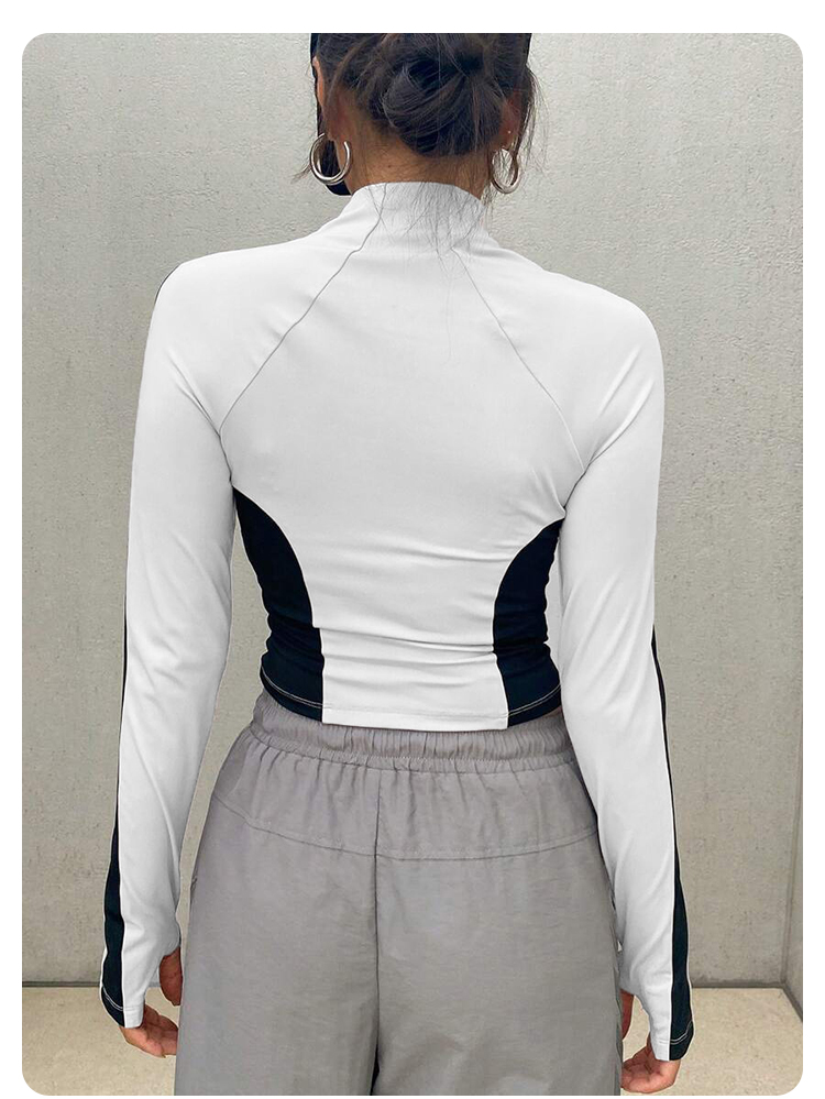 Yoga Clothes Stand Up Collar J - Fitness & Nutrition Lab Zapopan ulasan dan harga