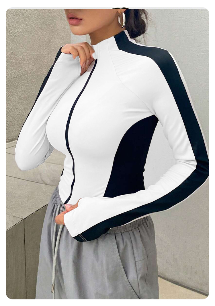 Yoga Clothes Stand Up Collar J - Fitness & Nutrition Lab Zapopan ulasan dan harga