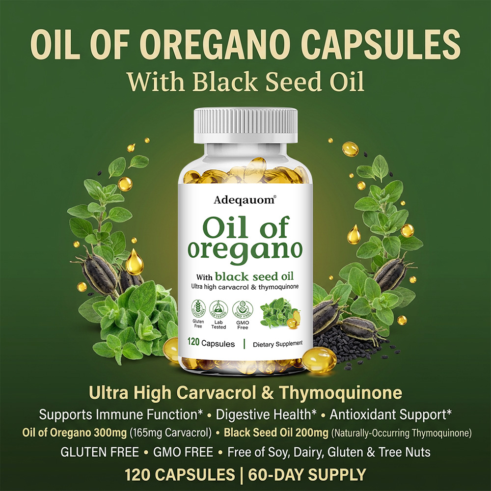 Oil of Oregano with Black Seed - Black Seed Oil Capsule ulasan dan harga