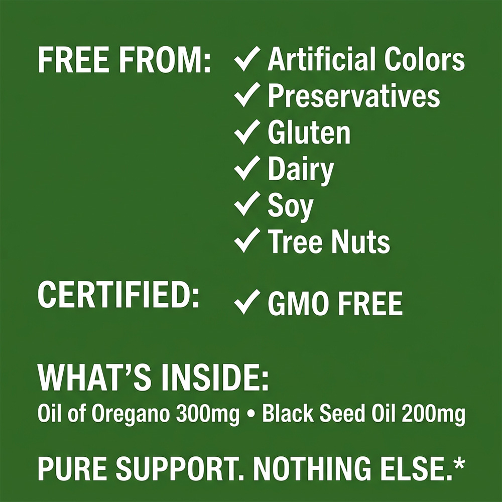 Oil of Oregano with Black Seed - Black Seed Oil Capsule ulasan dan harga