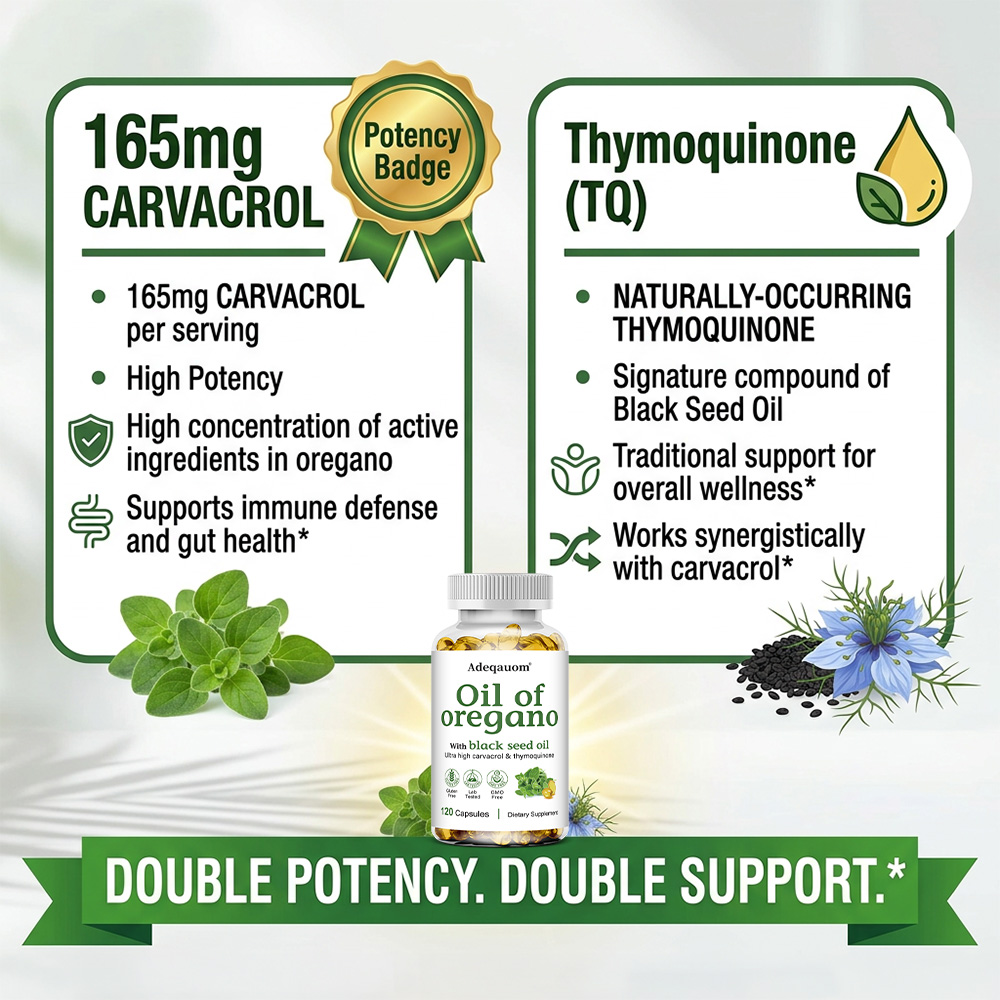 Oil of Oregano with Black Seed - Black Seed Oil Capsule ulasan dan harga