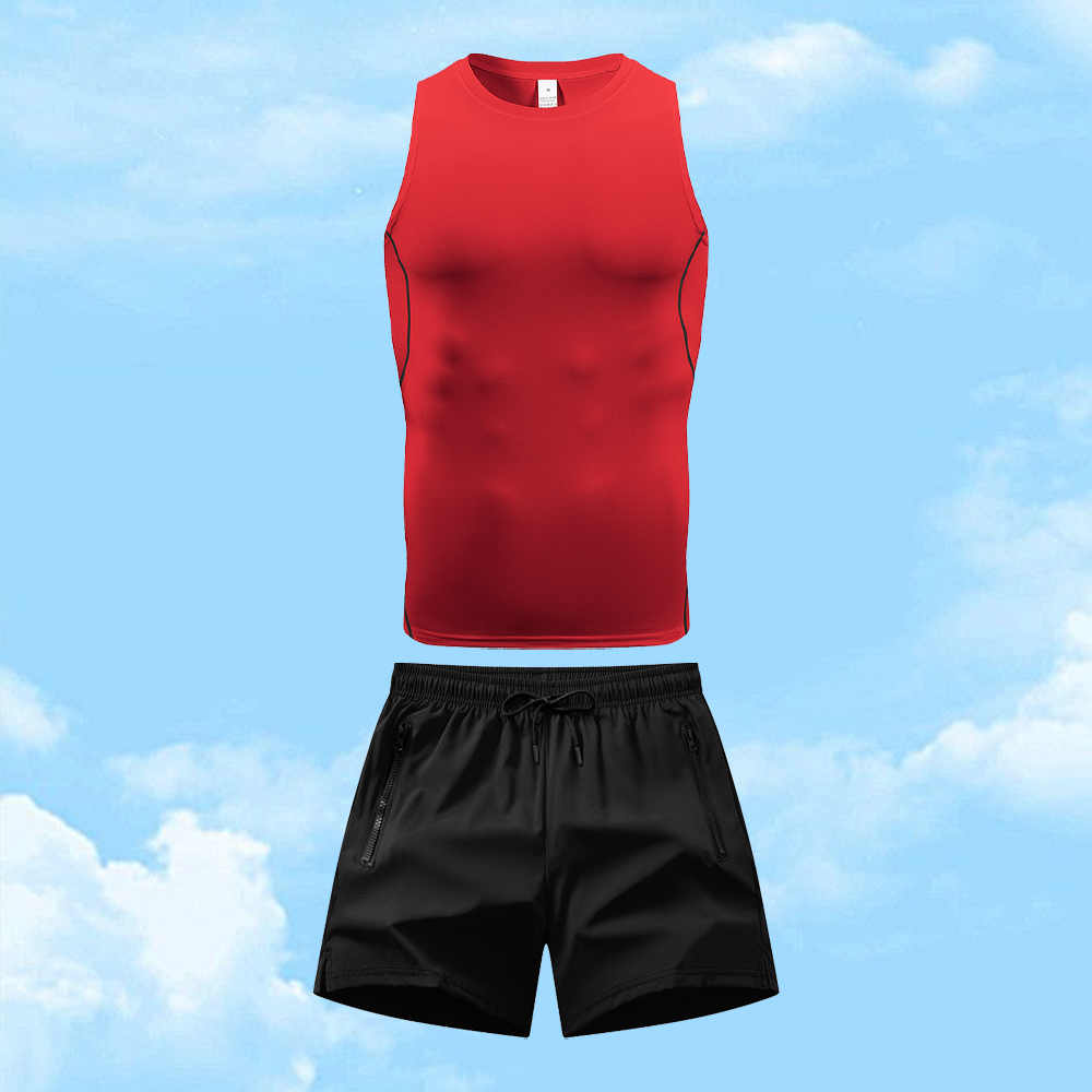 Men's Casual Sportswear Set Qu - Fitness & Nutrition Lab Zapopan ulasan dan harga