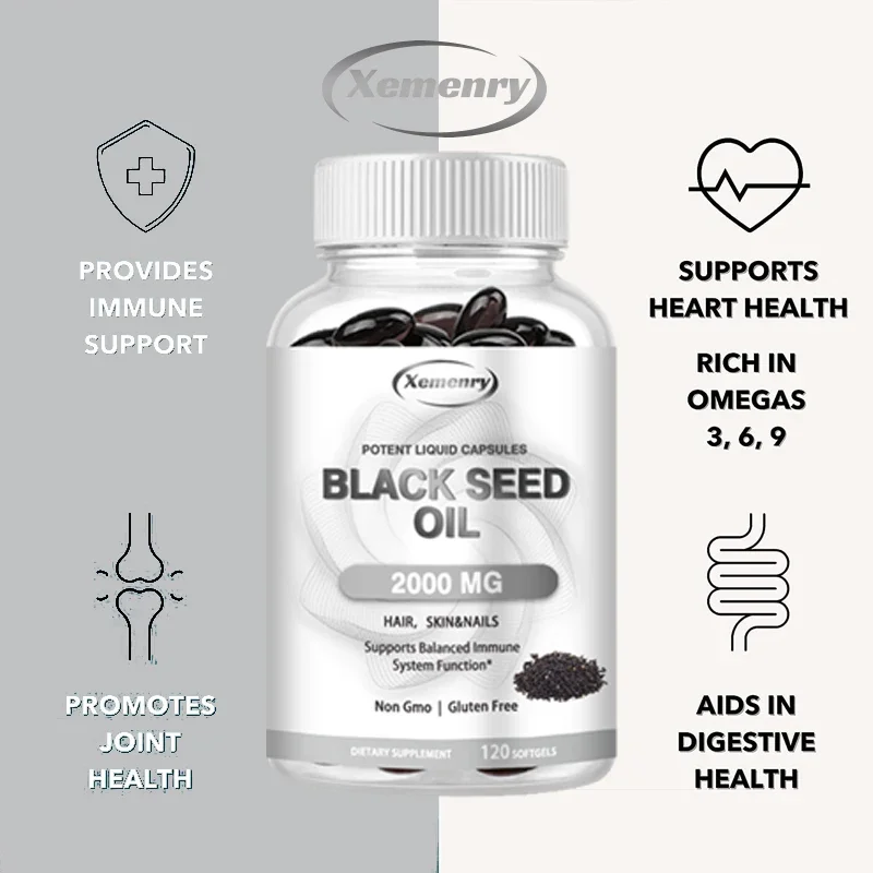 Vegan Black Seed Oil Capsules  - Black Seed Oil Capsule ulasan dan harga