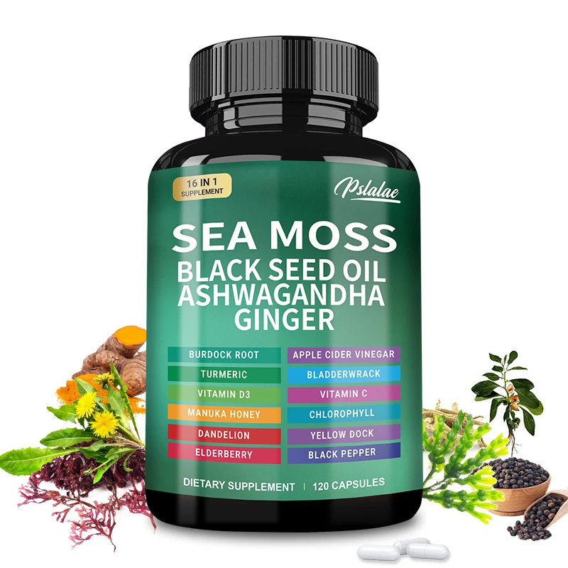 Sea Moss | Black Seed Oil | As - Black Seed Oil Capsule ulasan dan harga