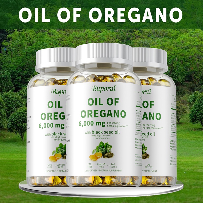 Oil of Oregano - Contains Blac - Black Seed Oil Capsule ulasan dan harga