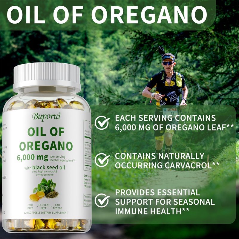 Oil of Oregano - Contains Blac - Black Seed Oil Capsule ulasan dan harga