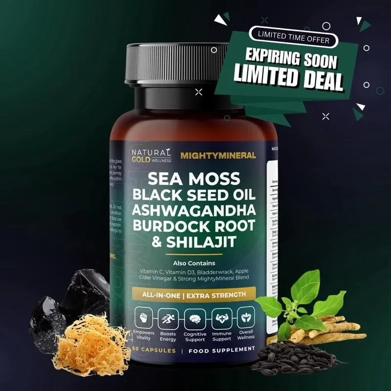 Black Seed Oil, Shilajit, Sea  - Black Seed Oil Capsule ulasan dan harga
